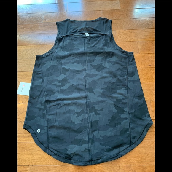 🍋LULULEMON SCULPT TANK-HERITAGE CAMO DEEP COAL,12 - Picture 5 of 11
